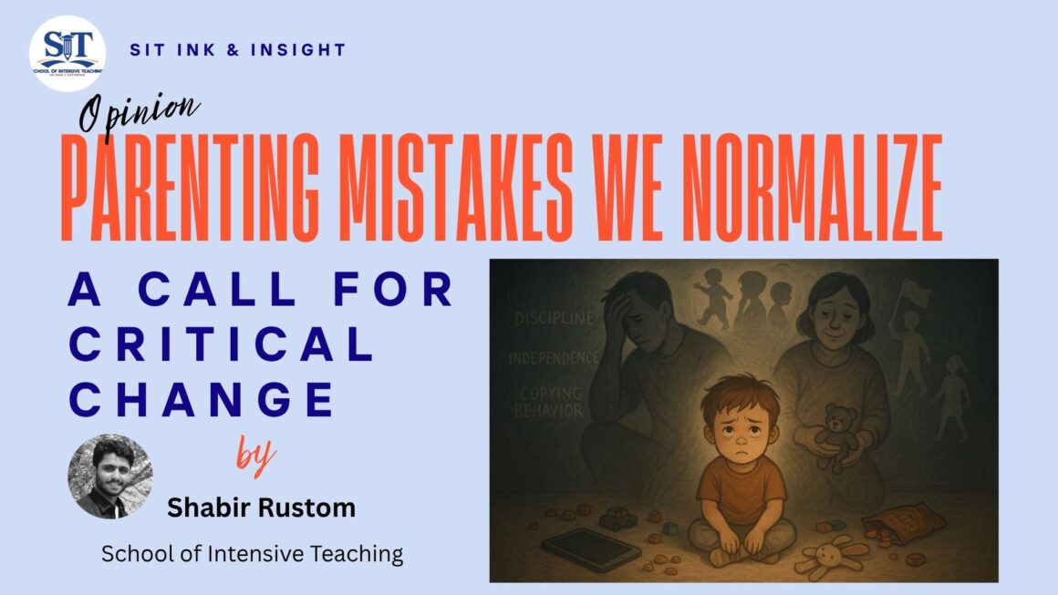 Parenting Mistakes We Normalize