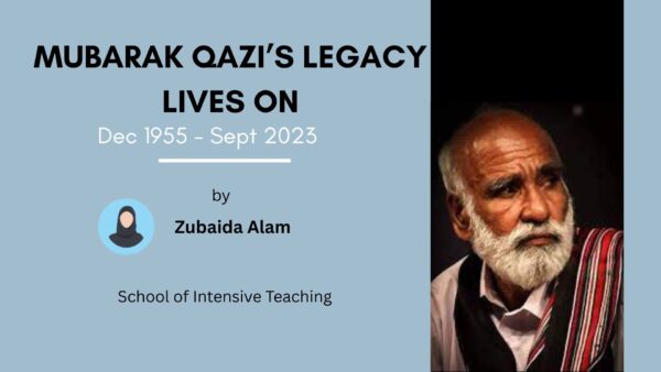 Mubarak Qazi’s Legacy Lives On