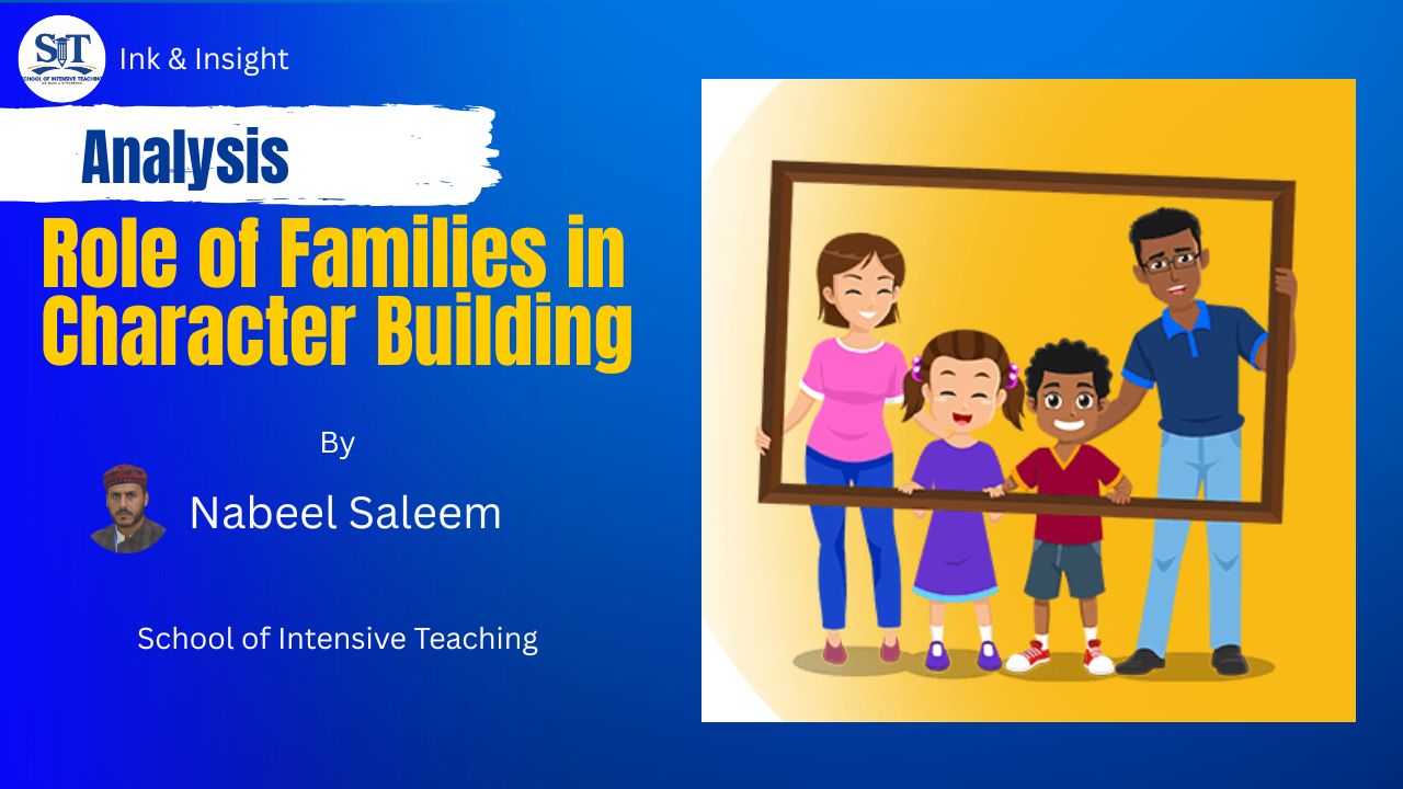 Role of Families in Character Building